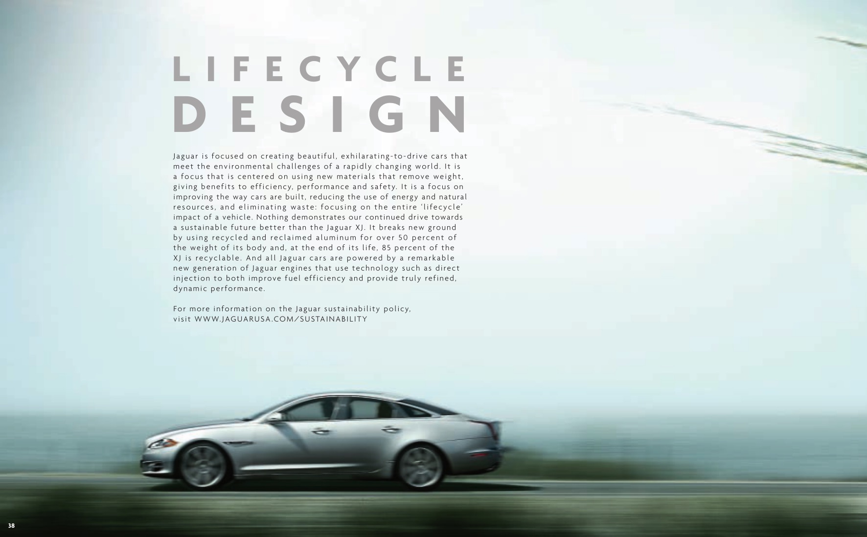 2012 Jaguar XJ Brochure Page 17